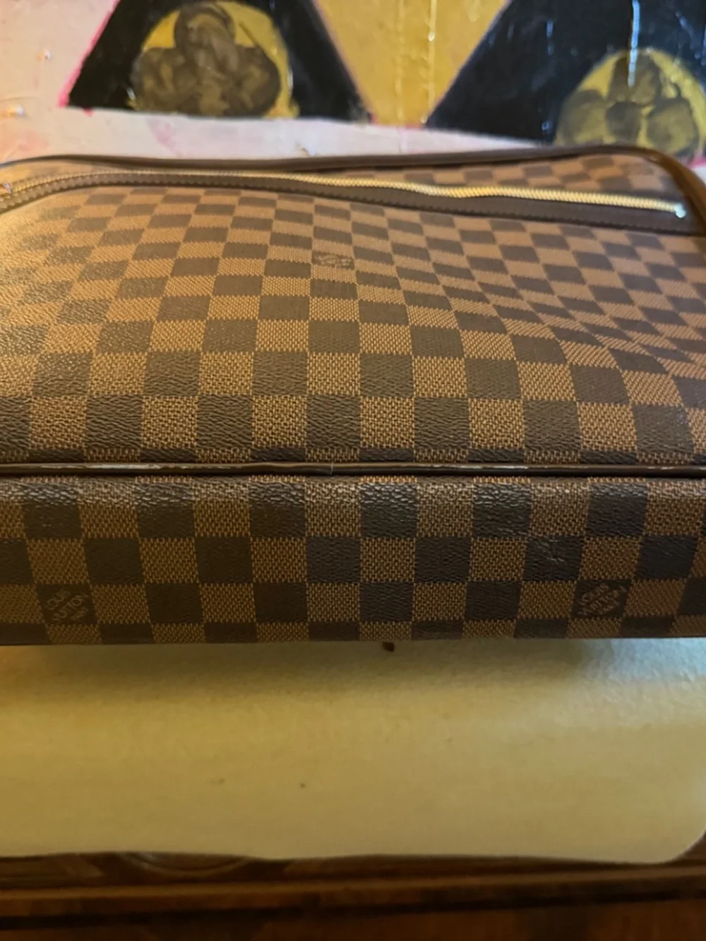 Louis Vuitton Damier Ebene Sabana laptop bag